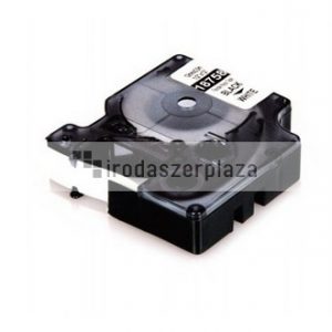 Feliratozógép szalag, flexibilis ID, 12 mm x 3,5 m, DYMO "Rhino", sárga-fekete