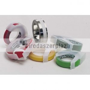 Feliratozógép szalag, 9 mm x 3 m, DYMO "3D", piros