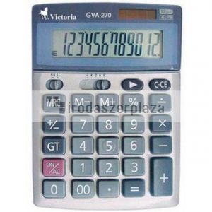 Számológép, asztali, 12 számjegy, VICTORIA OFFICE, "GVA-270"
