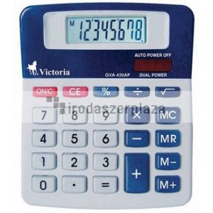 Számológép, asztali, 8 számjegy, VICTORIA OFFICE, "GVA-430AP"