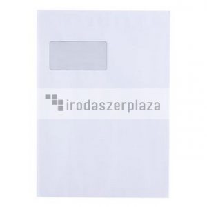 Boríték, TC4, szilikonos, bal ablakos,  VICTORIA PAPER