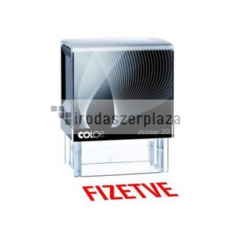 Bélyegző, szó, COLOP "Printer IQ 20/L", Fizetve