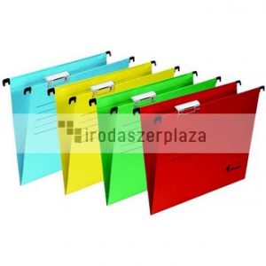 Függőmappa, karton, A4, VICTORIA OFFICE, sárga