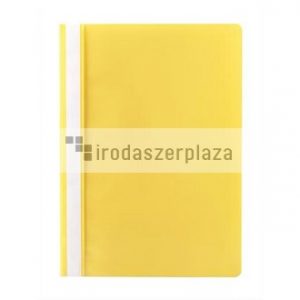 Gyorsfűző, PP, A4, VICTORIA OFFICE, citromsárga