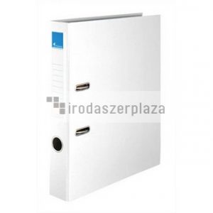 Iratrendező, 50 mm, A4, PP/karton, VICTORIA OFFICE, "Basic", fehér