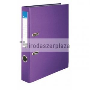 Iratrendező, 50 mm, A4, PP/karton, VICTORIA OFFICE, "Basic", lila