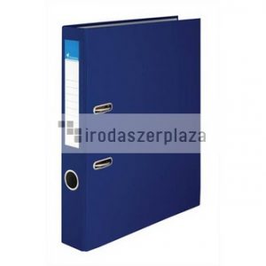 Iratrendező, 50 mm, A4, PP/karton, VICTORIA OFFICE, "Basic", sötétkék