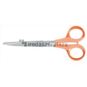 Olló, papírvágó, 17 cm, FISKARS "Classic" narancssárga