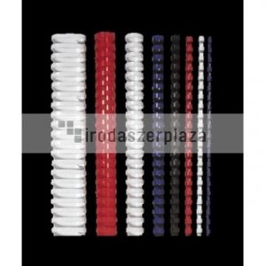 Spirál, műanyag, 8 mm, 21-40 lap, FELLOWES, 25 db, kék