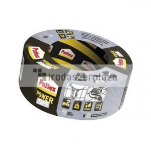 Ragasztószalag, 50 mm x 50 m, HENKEL "Pattex Power Tape", ezüst