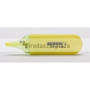 Szövegkiemelő, 0,5-5 mm, KORES, sárga