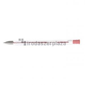 Golyóstoll, 1,0 mm, kupakos, háromszögletű, KORES "K11-M", piros