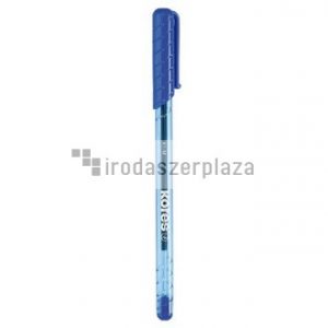 Golyóstoll, 1,0 mm, kupakos, háromszögletű, KORES "K1-M", kék