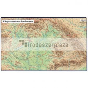 Könyökalátét, VICTORIA "A Kárpát-medence domborzata"