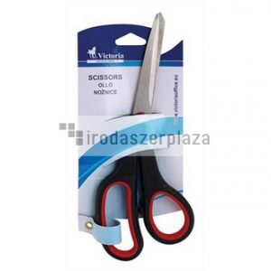 Olló, irodai, 21 cm, VICTORIA OFFICE, fekete