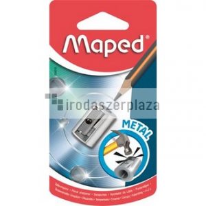 Hegyező, egylyukú, fém, MAPED "Satellite"