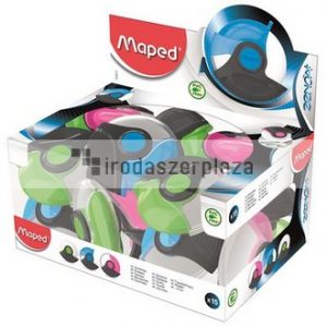 Radír display, MAPED "Zenoa Plus", pasztell színek