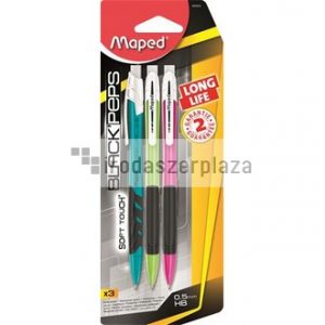 Nyomósirón, 0,5 mm, MAPED "Long Life", vegyes színek