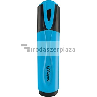Szövegkiemelő, 1-5 mm, MAPED "Fluo Peps Classic", kék