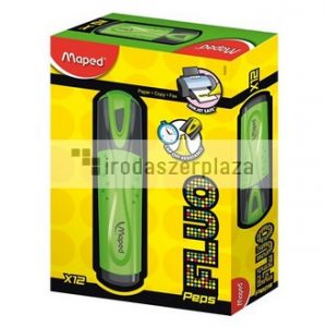 Szövegkiemelő, 1-5 mm, MAPED "Fluo Peps Classic", zöld
