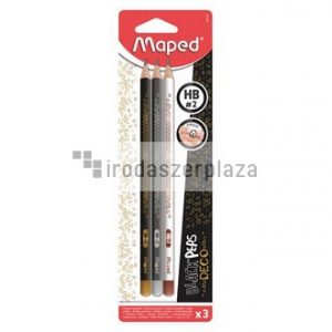 Grafitceruza, HB, MAPED "Decorated"