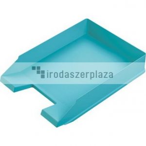 Irattálca, műanyag, HELIT "Economy", türkiz