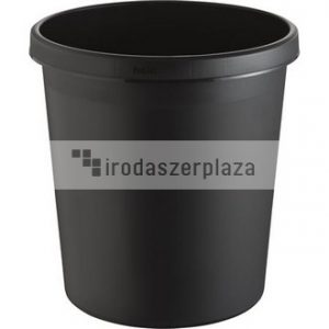 Papírkosár, 18 liter, HELIT, fekete