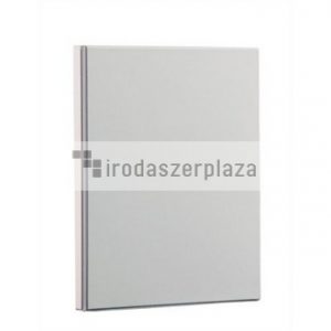 Gyűrűs könyv, panorámás, 4 gyűrű, 25 mm, A4, PP/karton, PANTA PLAST, fehér