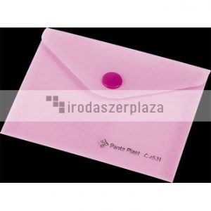 Irattartó tasak, A7, PP, patentos, 160 mikron, PANTA PLAST, pasztell rózsaszín