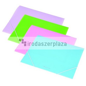 Gumis mappa, 15 mm, PP, A4, PANTA PLAST, pasztell-lila
