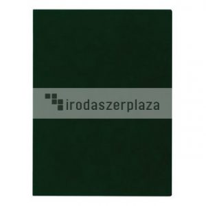 Oklevéltartó, plüss, A4, VICTORIA OFFICE, zöld