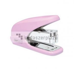 Tűzőgép, 24/6, 26/6, 20 lap, könnyített tűzés, RAPESCO "X5-Mini Less Effort", világos rózsaszín
