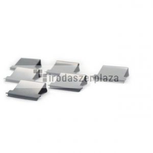 Utántöltő kapcsok, rozsdamentes acél, RAPESCO, "Supaclip 40", ezüst