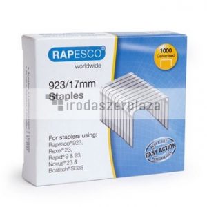 Tűzőkapocs, 923/17, horganyzott, RAPESCO