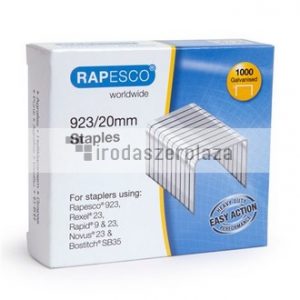 Tűzőkapocs, 923/20, horganyzott, RAPESCO
