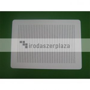 Sorvezető, A4, műanyag