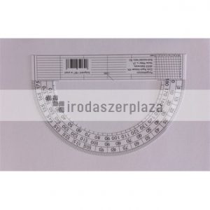 Szögmérő, papír, 180 fokos