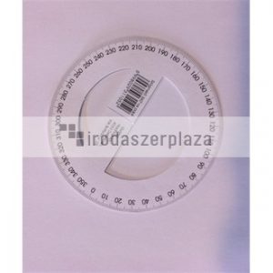 Szögmérő, papír, 360 fokos