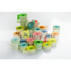 Árazószalag, 25x16 mm, kék