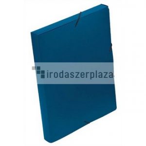 Gumis mappa, 30 mm, PP, A4, VIQUEL "Essentiel", kék