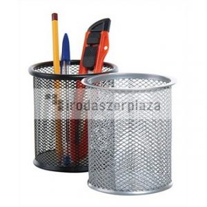 Írószertartó, fémhálós, VICTORIA OFFICE, fekete