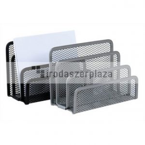 Levéltartó, fémhálós, VICTORIA OFFICE, fekete
