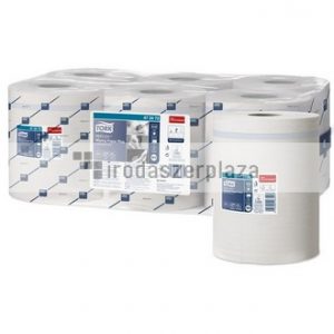 Törlőpapír, tekercses, 18,5 cm átmérő, M4 rendszer, 2 rétegű, TORK "Reflex™ plusz", fehér