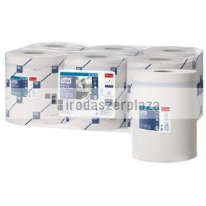 Törlőpapír, tekercses, 19, 5 cm átmérő, M4 rendszer, 2 rétegű, Advanced, TORK "Reflex™", fehér