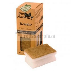 Mosogatószivacs, 4 db, BIO NATURAL, kender