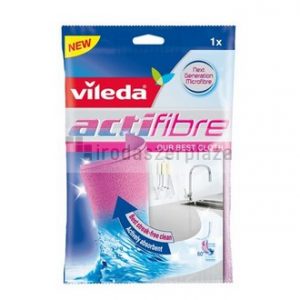 Törlőkendő, 34x36 cm, 1 db, VILEDA "Actifibre"