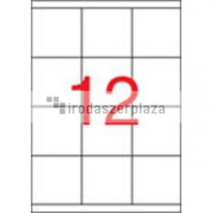 Etikett, univerzális, 70x67,7 mm, APLI, 1200 etikett/csomag