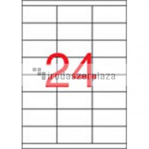 Etikett, univerzális, 70x36 mm, APLI, 2400 etikett/csomag