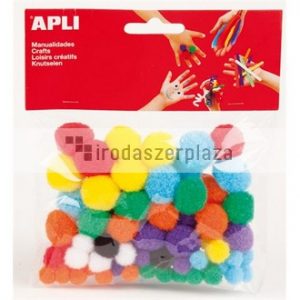 Pom-pom, APLI "Creative", vegyes színek
