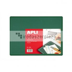 Vágólap, 300x220x3 mm, APLI, zöld